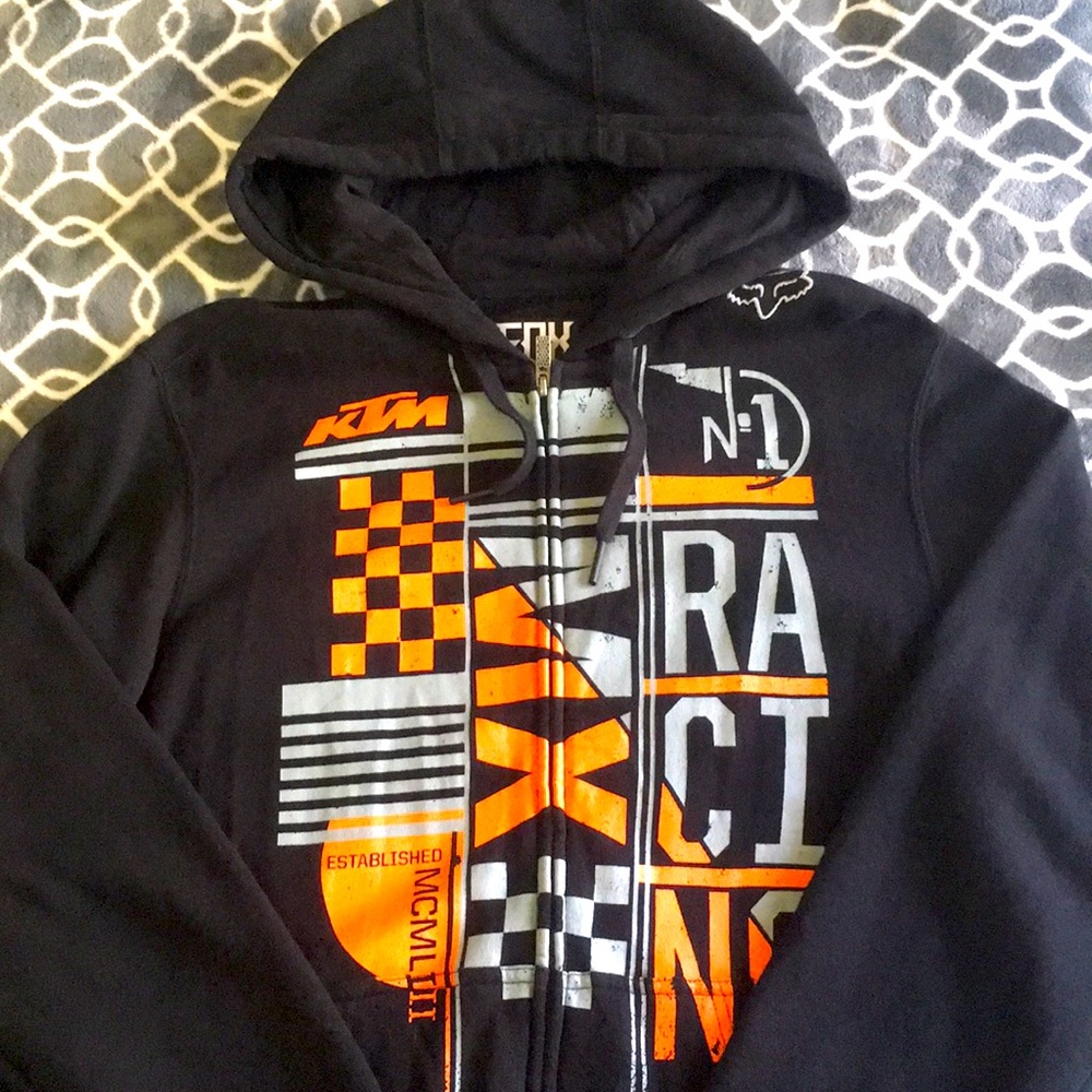 Fox zipper jacket mens